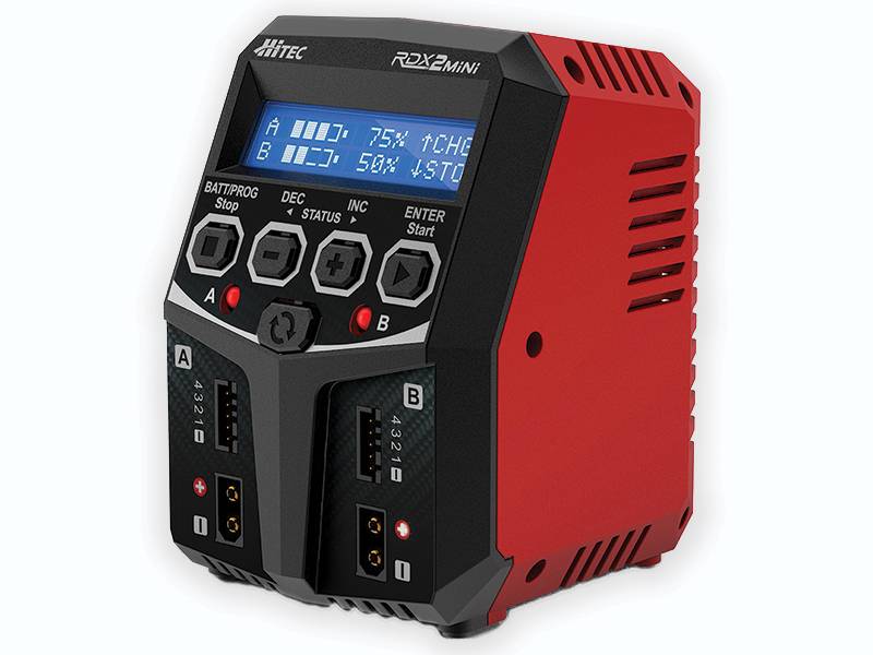 HITEC RDX2 Mini 100 Watt Dual Port AC Charger